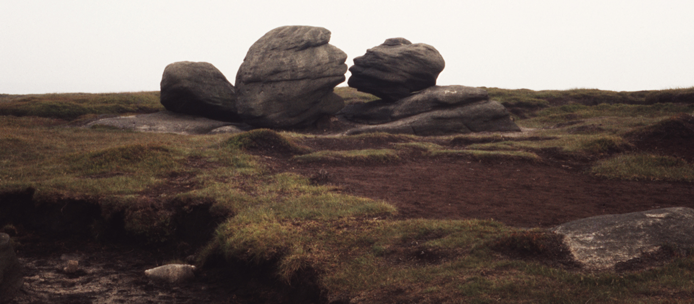 Bleaklow Wainstones - The Kiss, Peak District