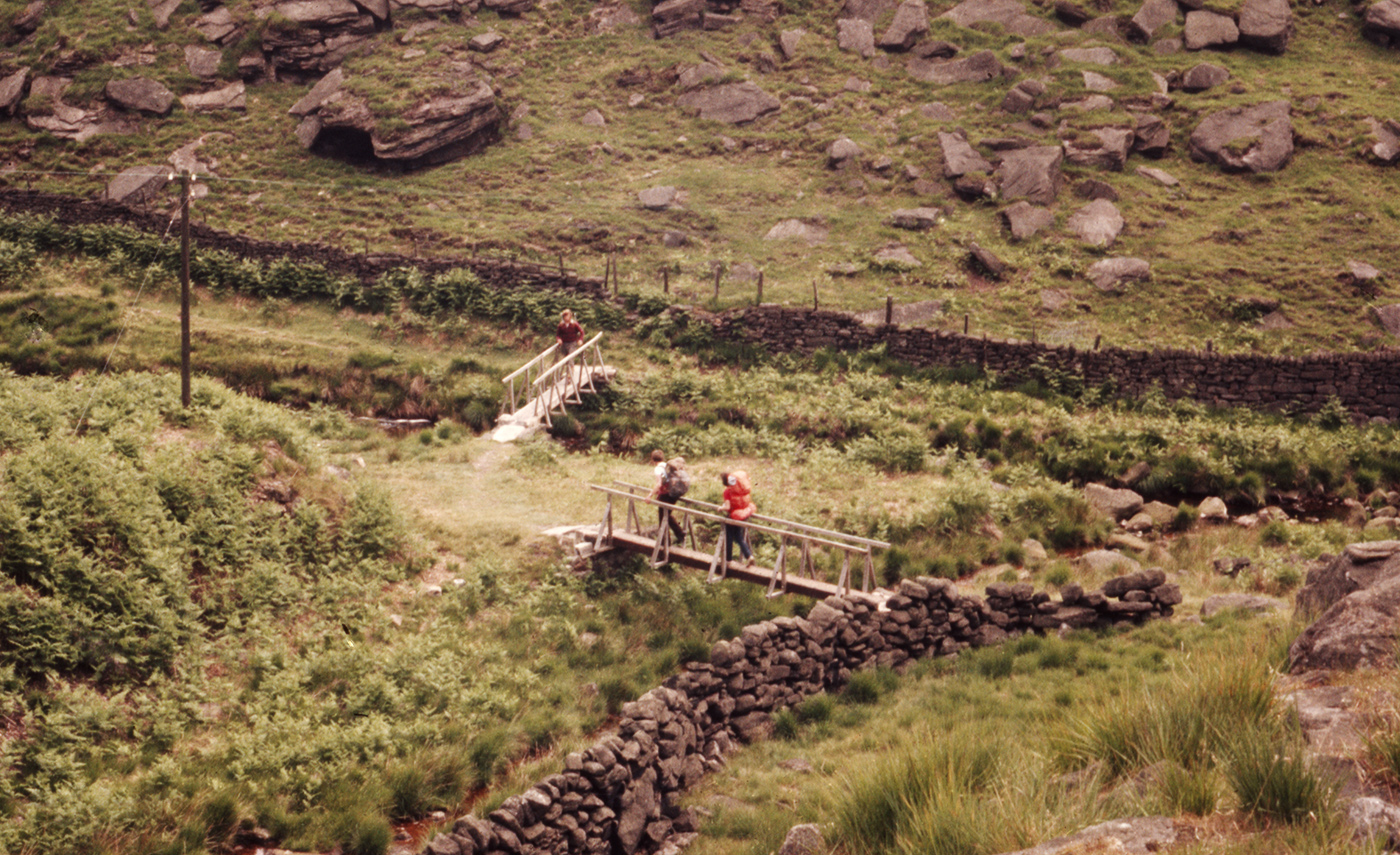 Graining Water Footbridges near Todmorden