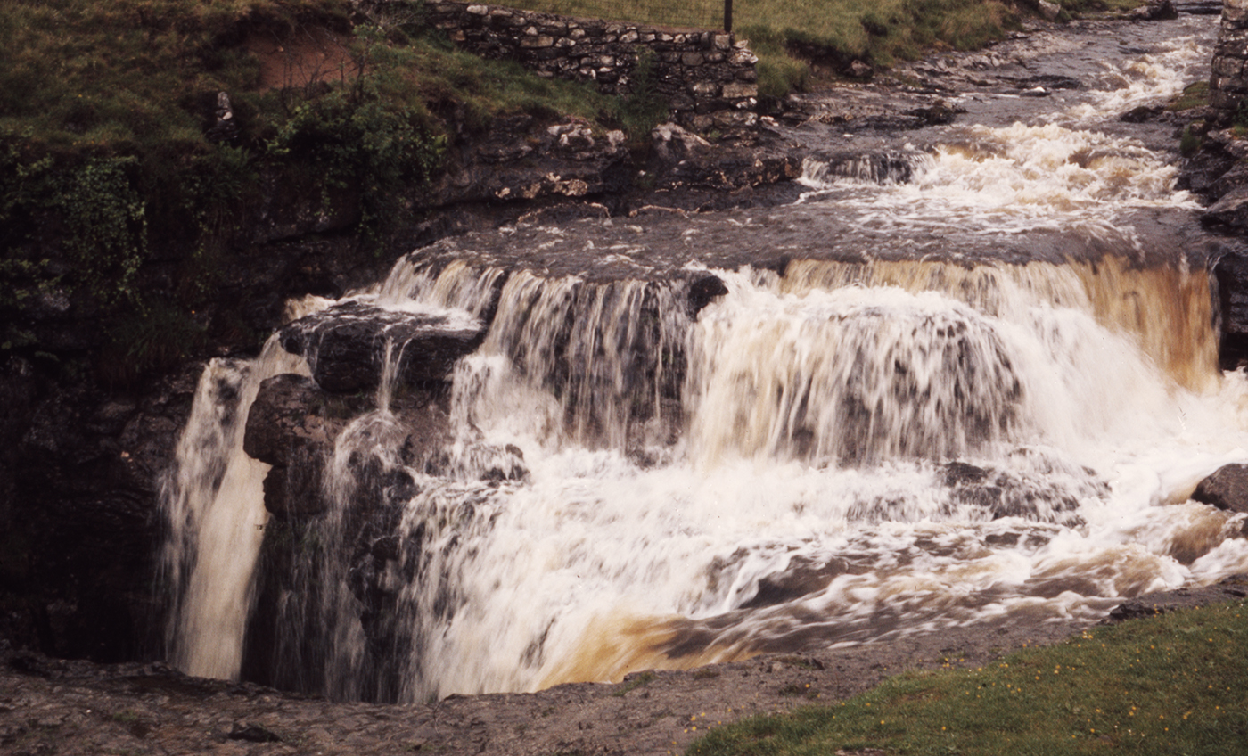 Sell Gill Hole Upper Entrance Waterfall, Horton-in-Ribblesdale