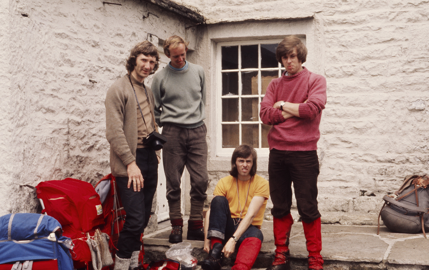 Outside Tan Hill Inn near Keld