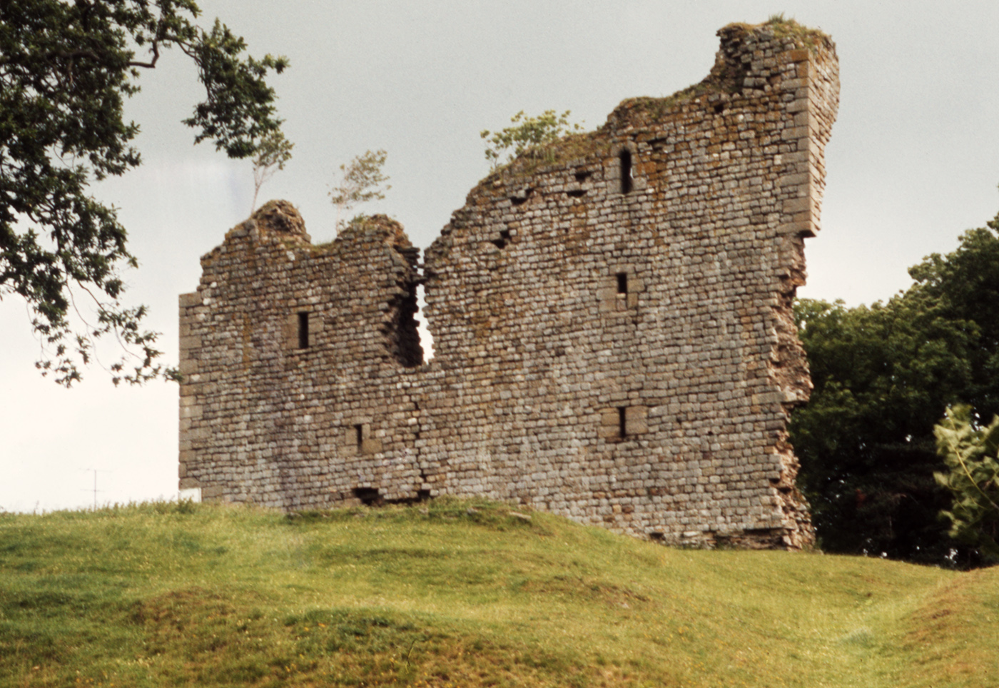 Thirlwall Castle near Greenhead and Hadrian's Wall