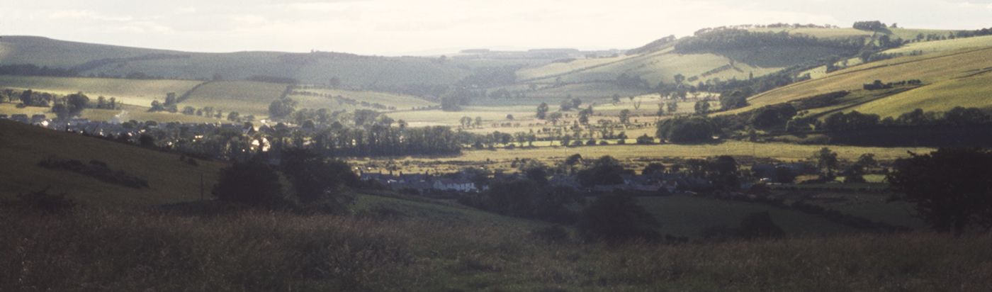 View to Kirk Yetholm