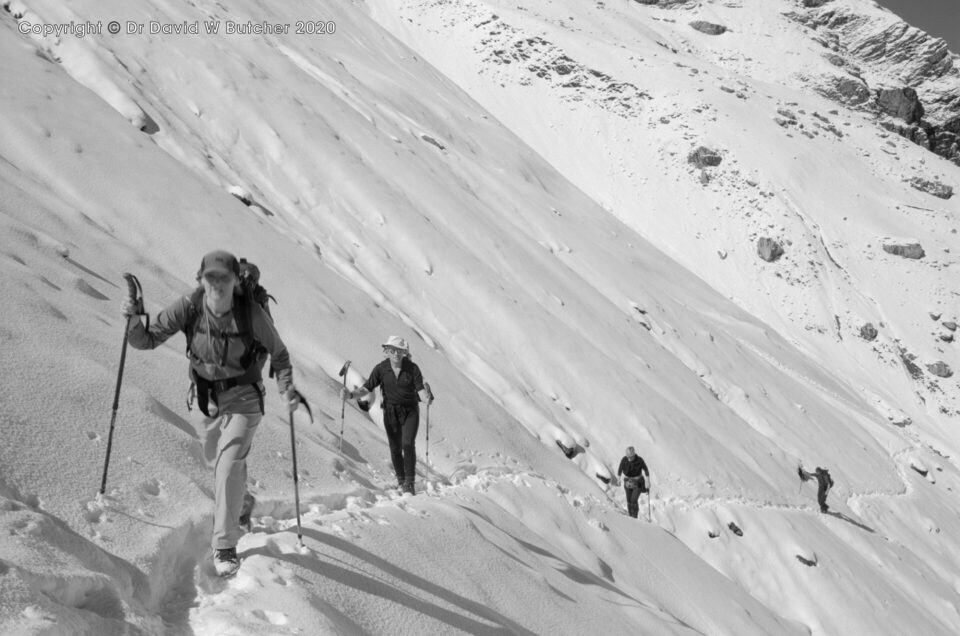 Kandersteg, Hohturli Ascent Jan, Phil, Annie, Rob, Switzerland