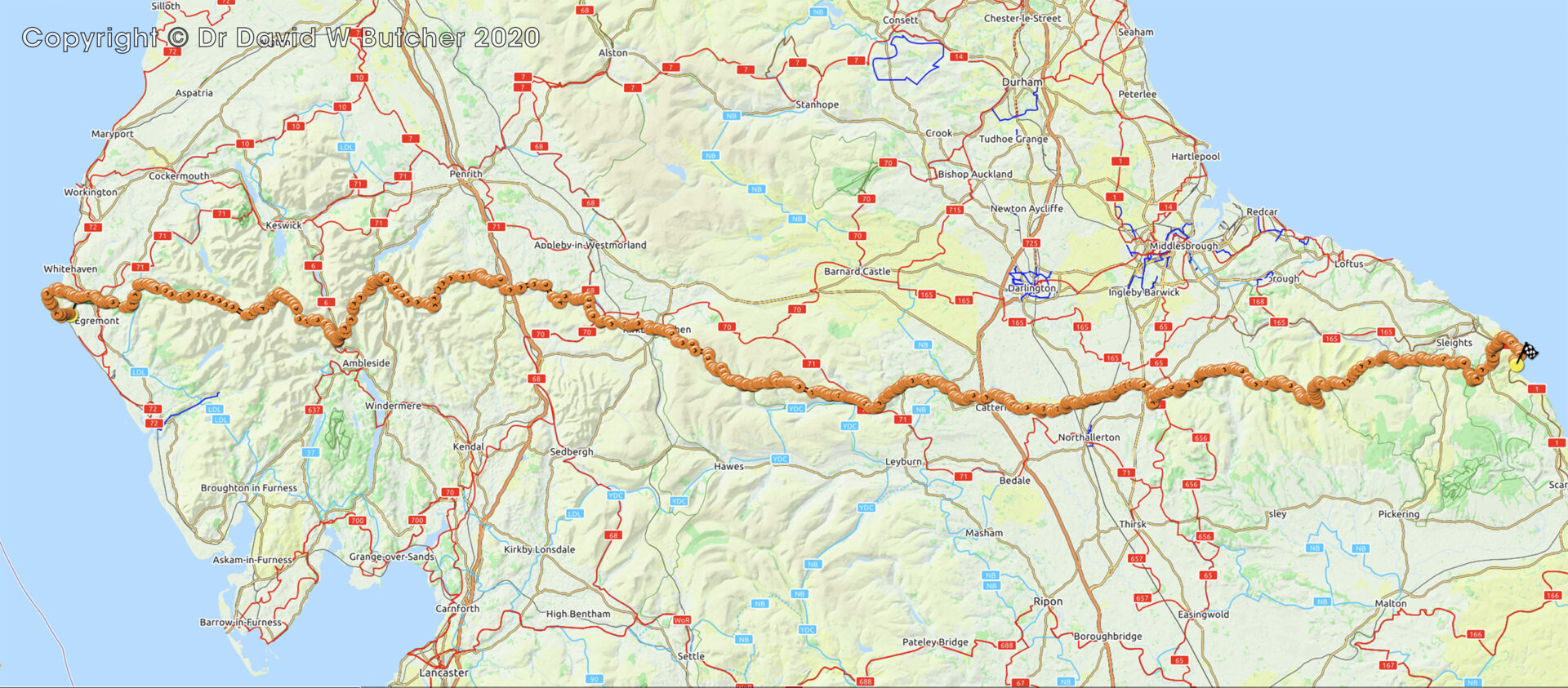 Wainwright s Coast To Coast Trek Dave Butcher