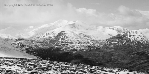 Grey Corries from Stob a' Choire Mheadhoin, Fort William, Scotland