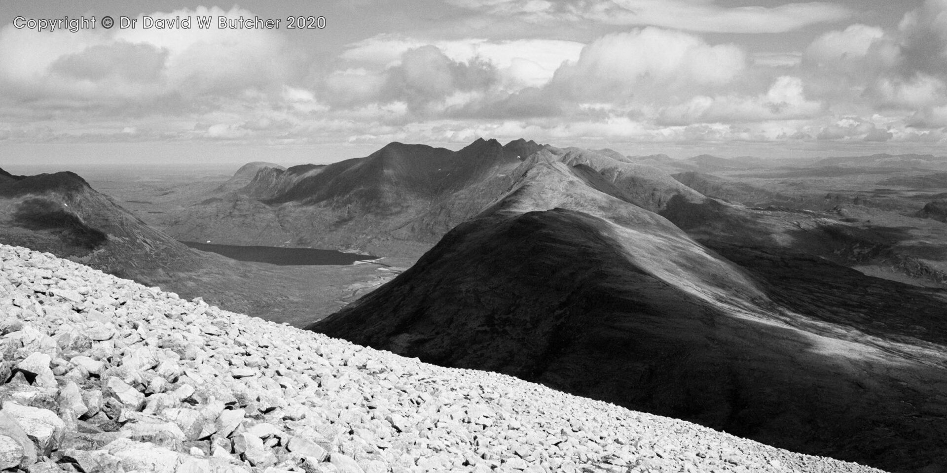 Sgurr Ban to Beinn a'Chlaidheimh and An Teallach, Fisherfield, Dundonnel, Scotland