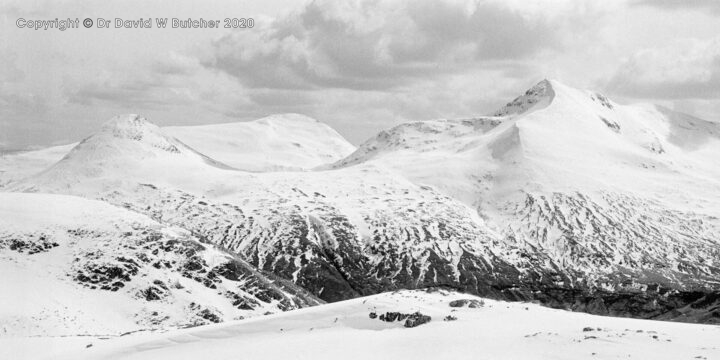 Binnein Mor from Aonach Beag, Fort WilliamScotland