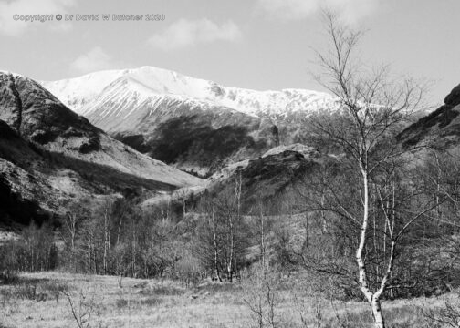 Mullach nan Coirean from Glen Nevis, Fort William, Scotland