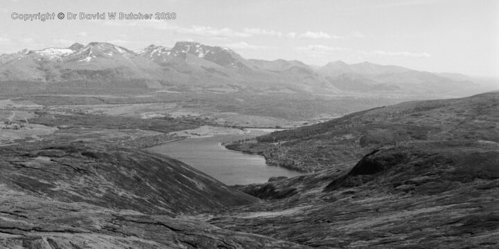 Ben Nevis and Aonach Mor from Meall na Teanga, Fort William, Scotland