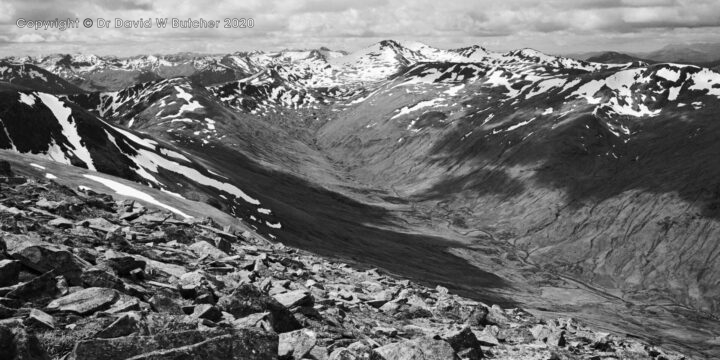 Carn Eighe to Sgurr nan Ceathreamhnan, Glen Affric, Scotland