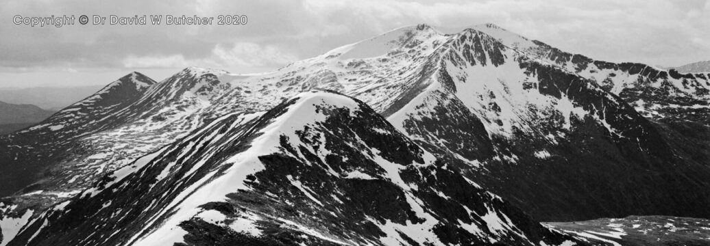 Ben Starav from Glas Bheinn Mhor, Glen Etive, Scotland