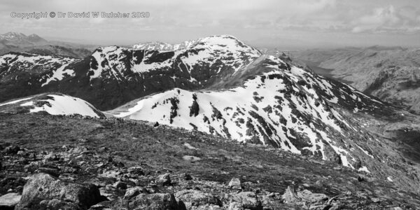 Sgurr nan Coireachan from Sgurr Thuilm, Glenfinnan, Scotland