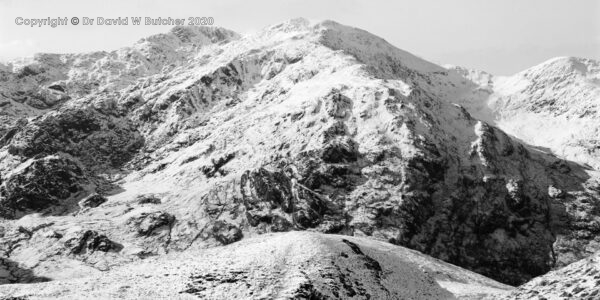 Meall Bhuide from near Mam Barrisdale, Knoydart, Scotland