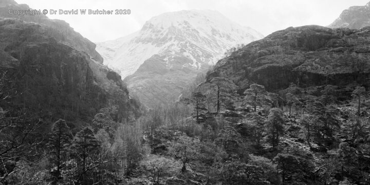 An Gearanach from Glen Nevis, Fort William, Scotland