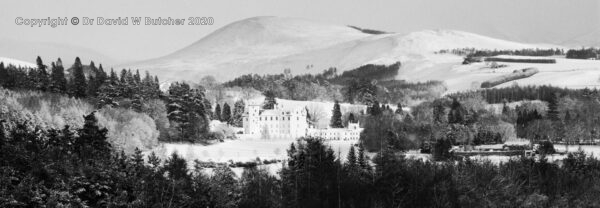 Blair Atholl Castle and Munro's, Perthshire, Scotland