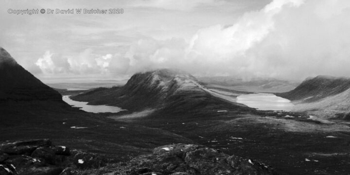 Baosbheinn from Beinn Dearg, Torridon, Scotland