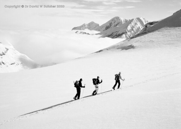 Crans Montana Schwarzhorn Ascent Above the Clouds, Switzerland