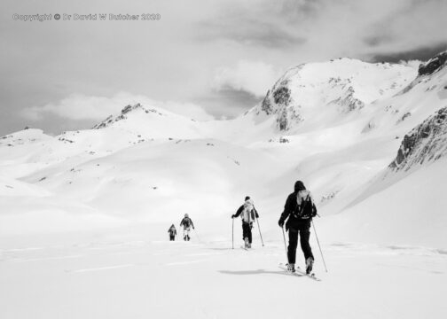 Crans Montana Crossing Plaine Morte, Switzerland