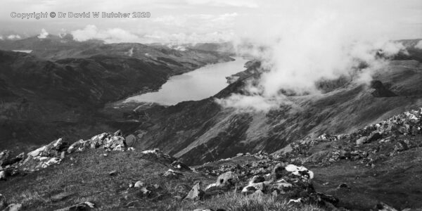 Loch Duich from 5 Sisters of Kintail Ridge, Glen Shiel, Scotland