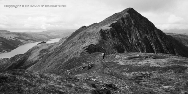 Sgurr nan Saighead and Loch Duich, Glen Shiel, Scotland