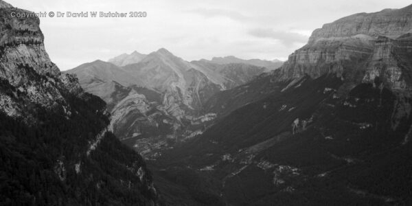 Ordesa Gorge View West, Torla, Pyrenees