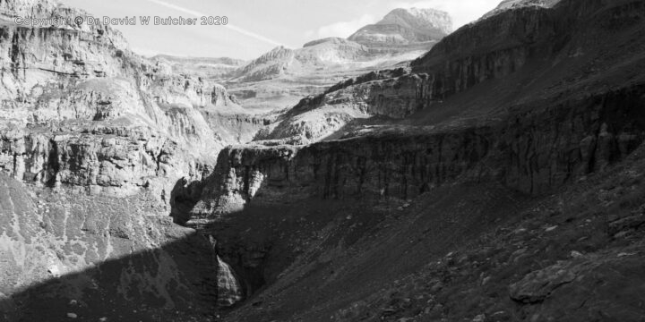 Ordesa Gorge and Mares Tail Falls, Torla, Pyrenees