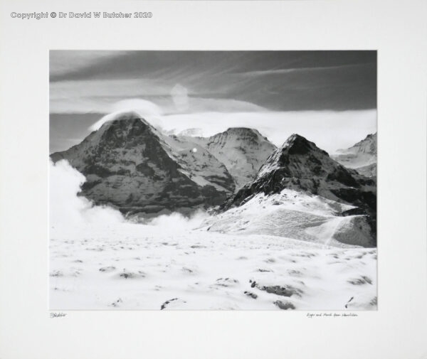 Switzerland, Grindelwald Eiger and Monch from Mannlichen 50x40cm