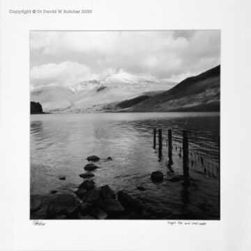 England, Lake District Scafell Pike and Wast Water