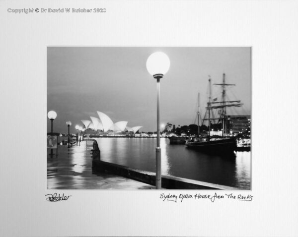 Australia, Sydney Opera House from The Rocks area