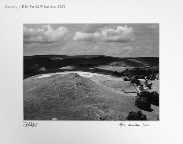 Chrome Hill from High Wheeldon near Longnor and Crowdecote, Peak District