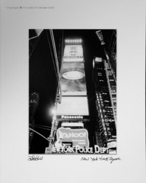 New York Times Square at night, USA