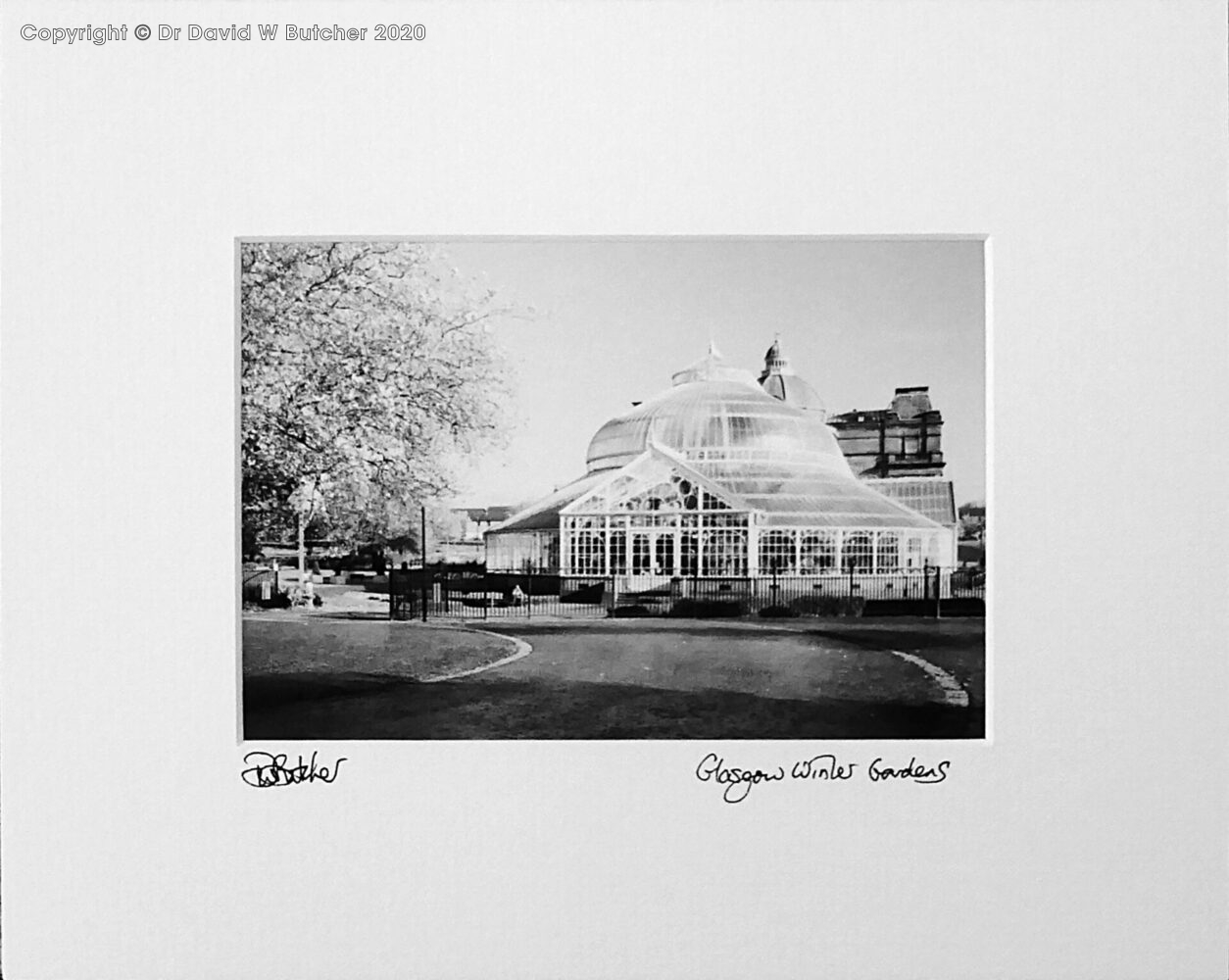 Scotland, Glasgow Peoples Palace 25x20cm - Dave Butcher