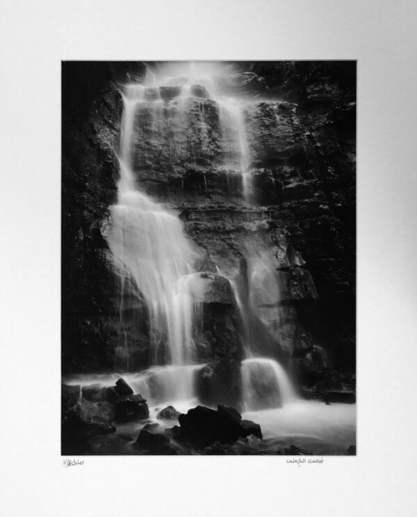 England, Peak District Waterfall Swallet, near Tideswell 50x40cm
