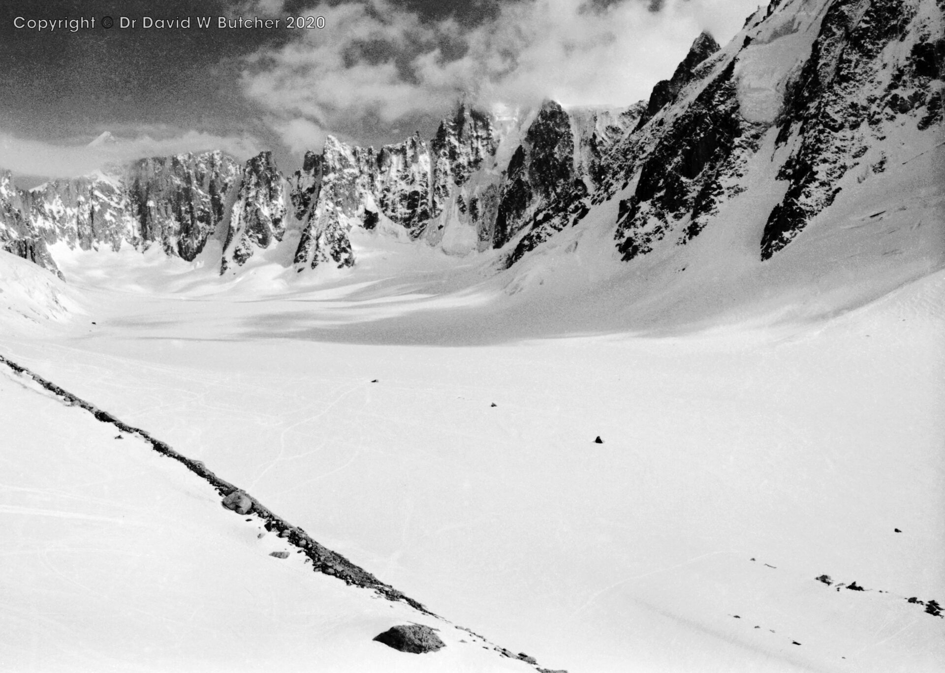 Argentiere Refuge view southeast