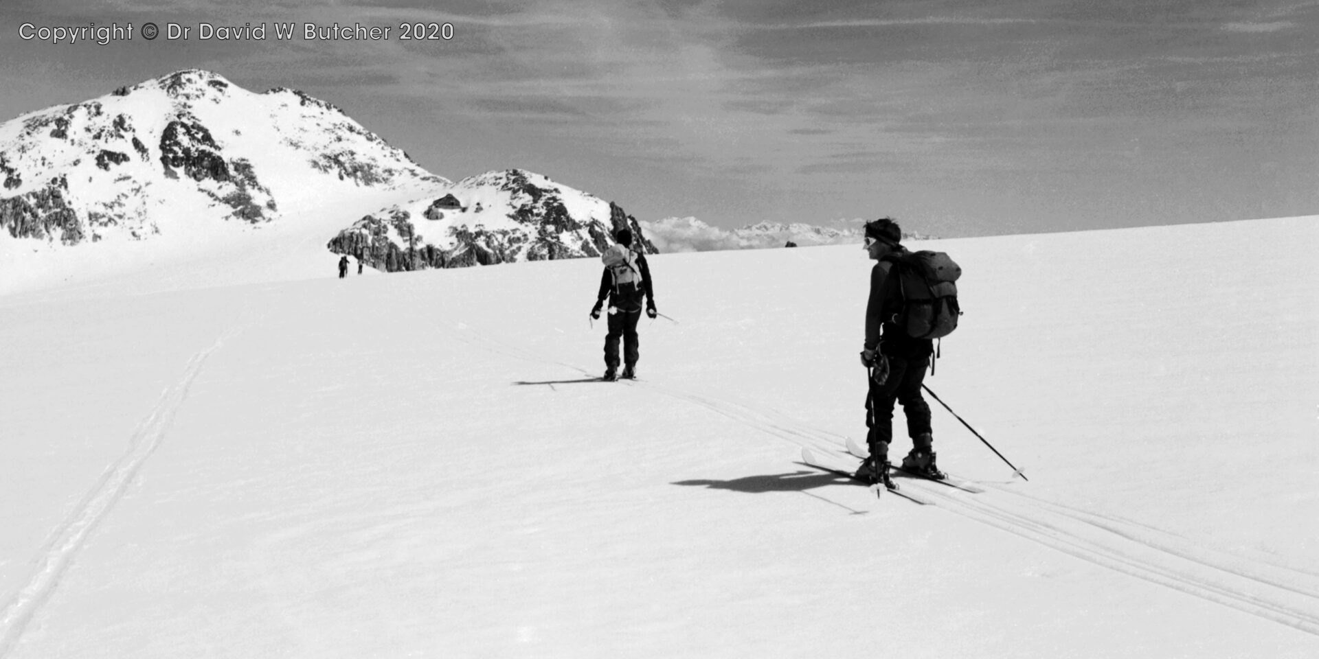 Pointe d'Orny and Cabane du Trient from Plateau du Trient