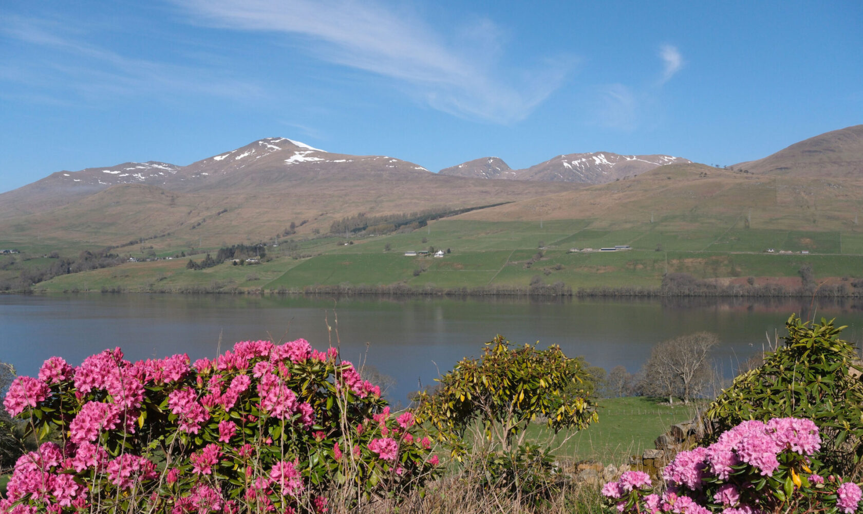 Rob Roy Way view to Ben Lawers